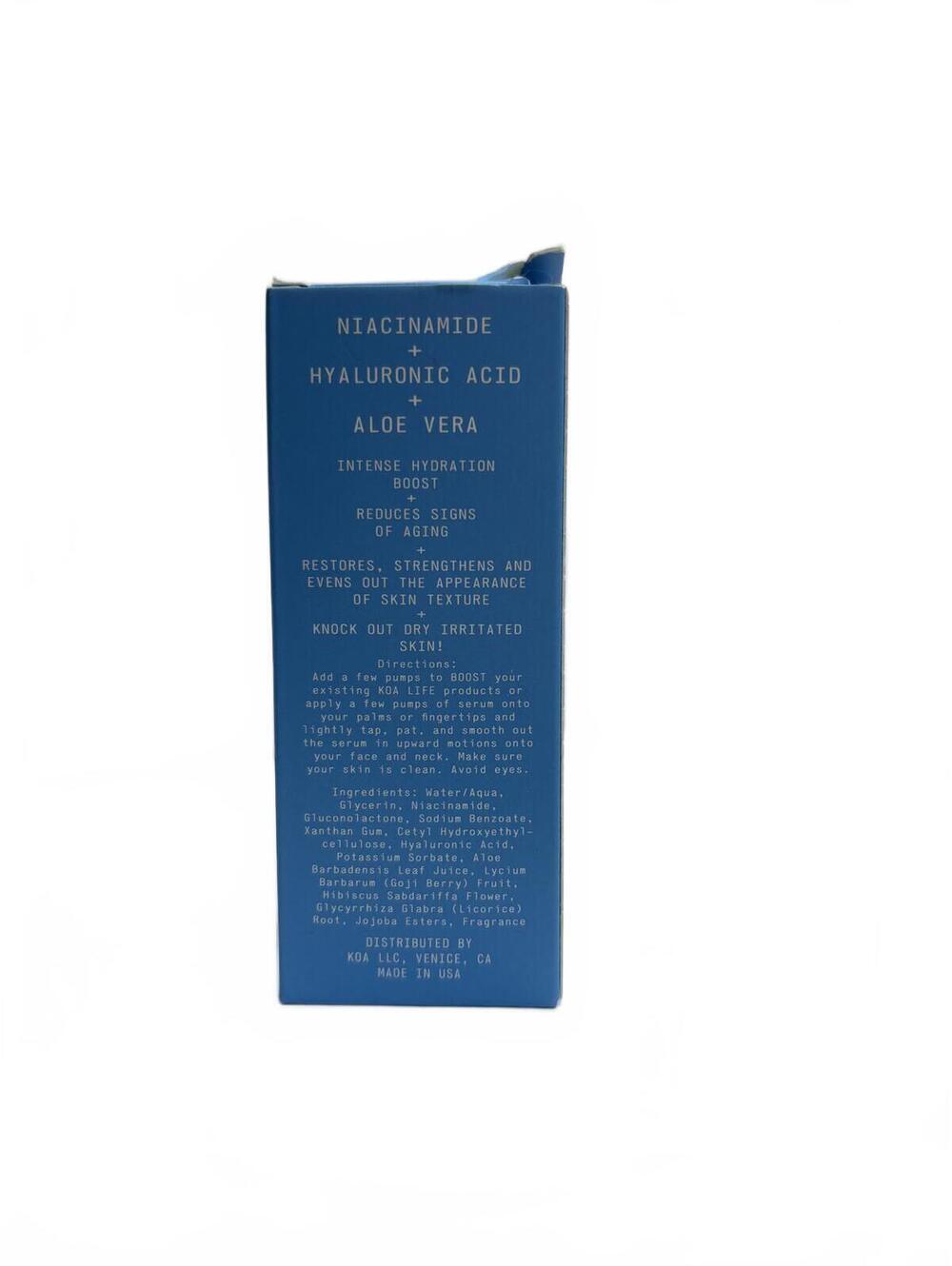 KOA LIFE Niacinamide Booster Anti-Aging Hydrating Serum 1 fl oz Vegan NEW NIB - Picture 6 of 9